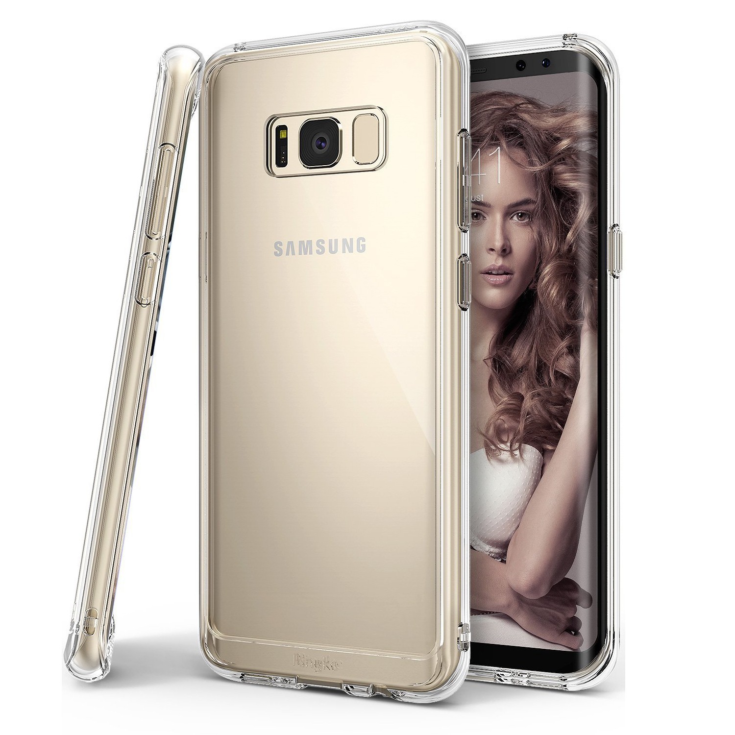 Ovitek Ringke "Fusion" za Samsung Galaxy S8 Plus - crystal view