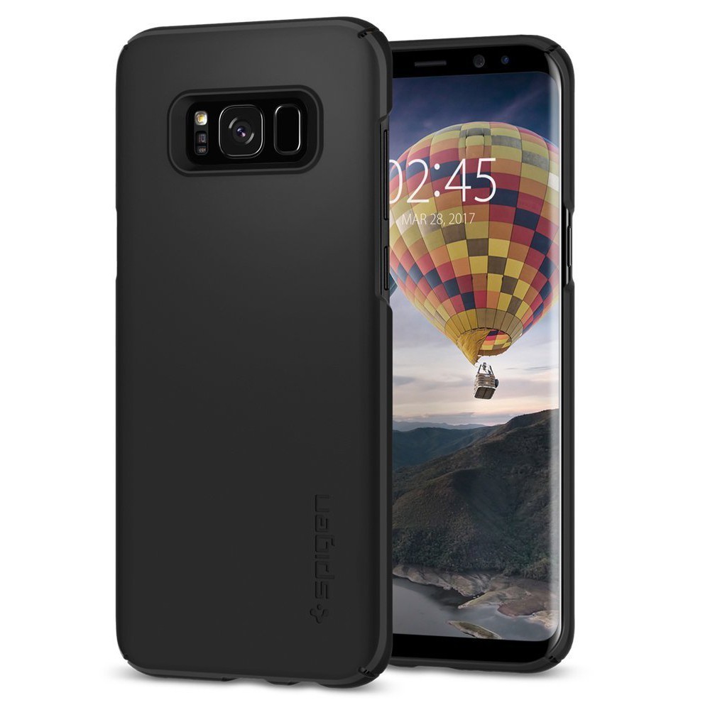 Ovitek Spigen "Thin Fit" za Samsung Galaxy S8 Plus - black