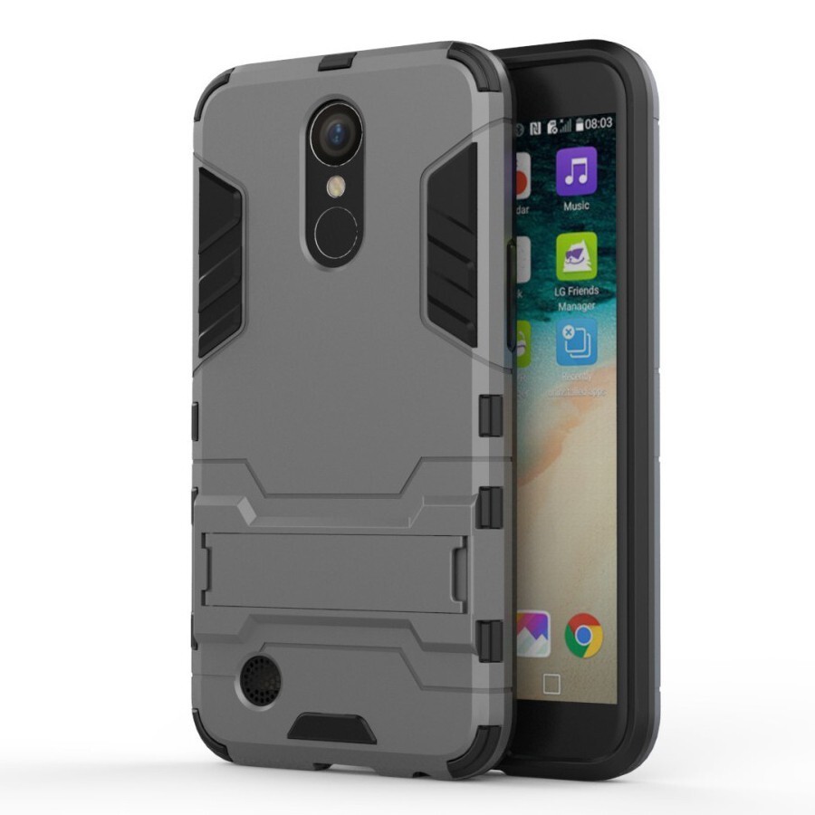 Robusten ovitek "Impact X" za LG K10 2017 - siv