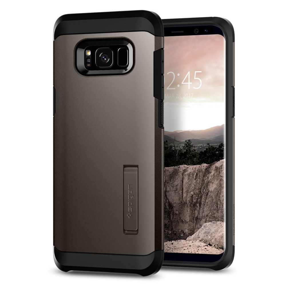 Ovitek Spigen "Tough Armor" za Samsung Galaxy S8 - gunmetal