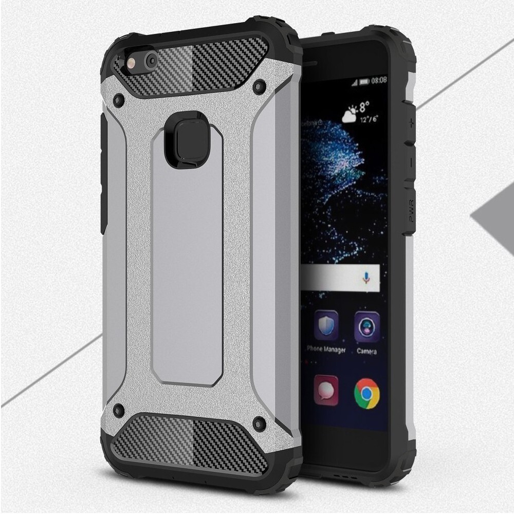 Robusten ovitek "Rock" za Huawei P10 Lite - siv