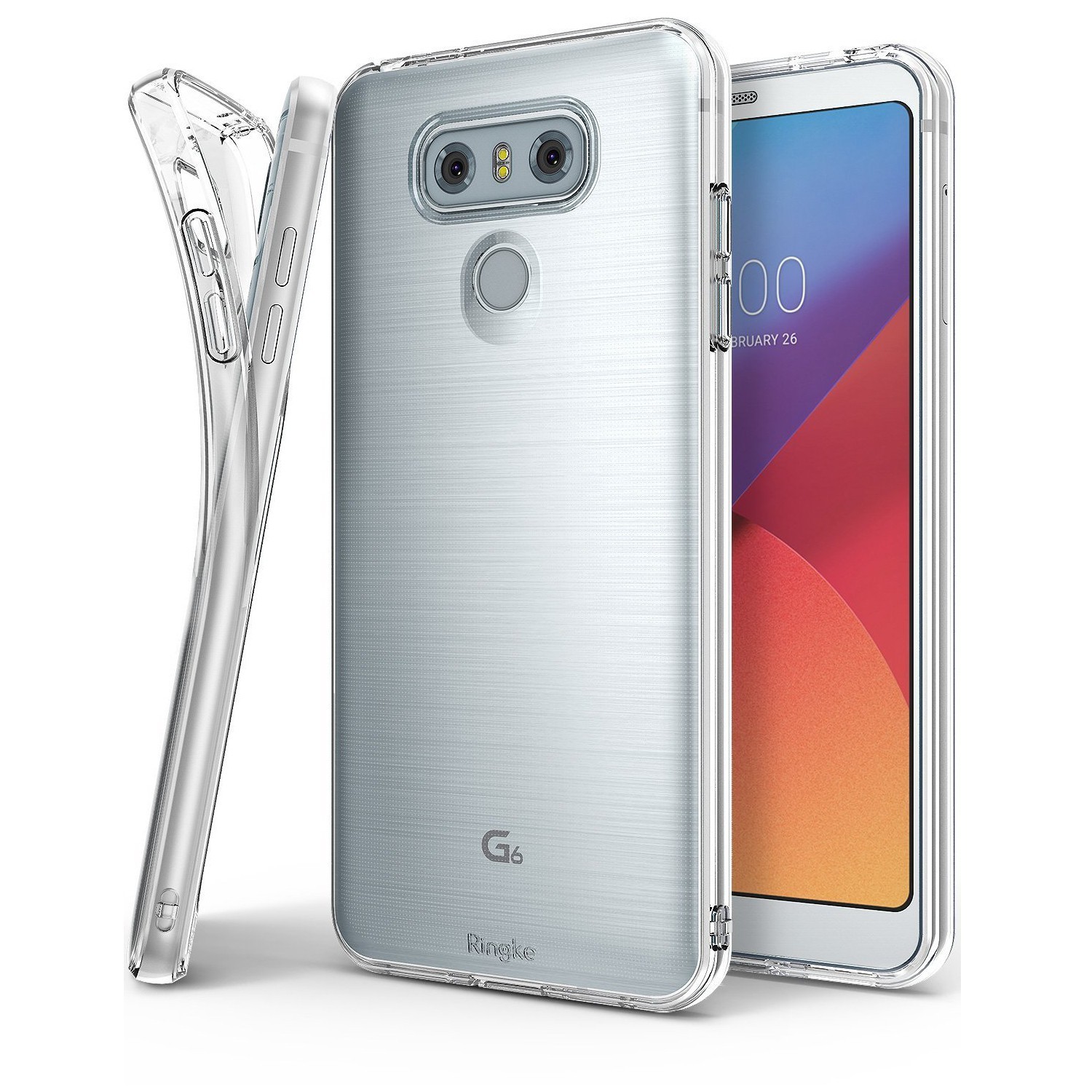 Ovitek Ringke "Air" za LG G6 - crystal view