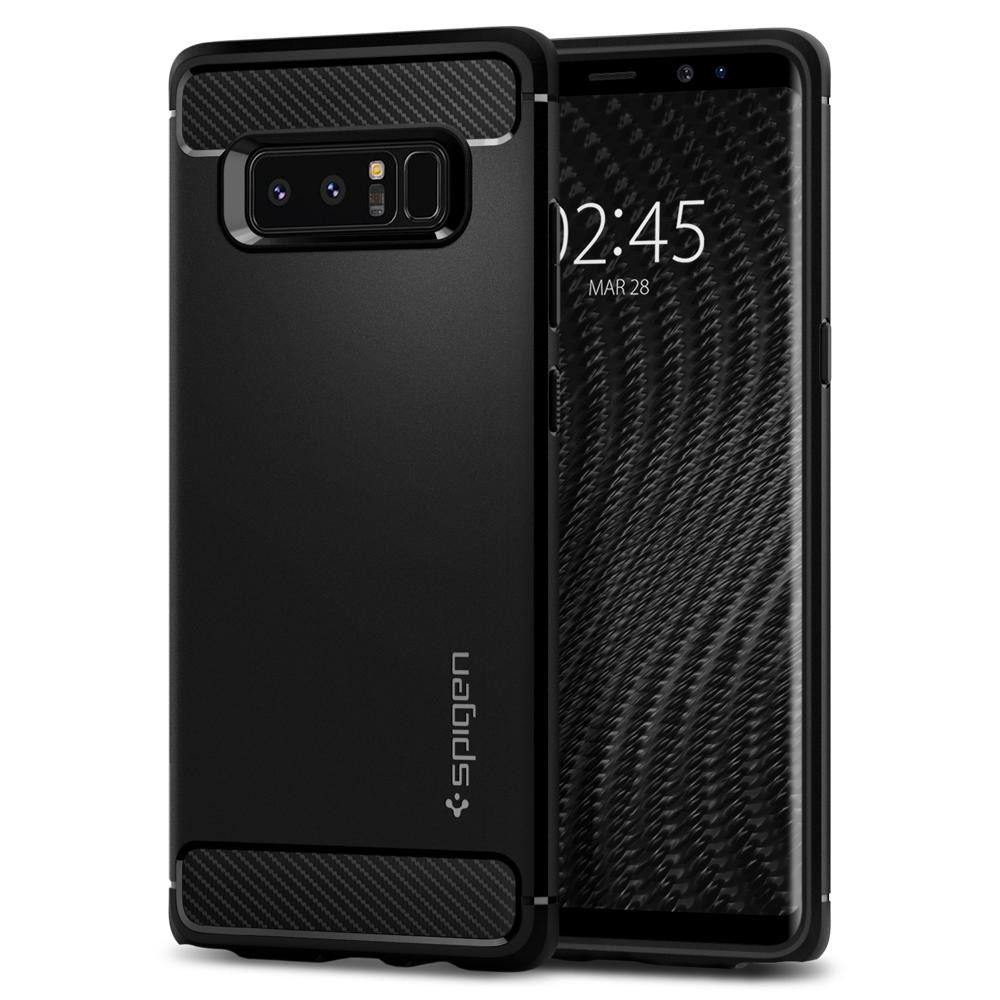 Ovitek Spigen "Rugged Armor" za Samsung Galaxy Note 8 - black