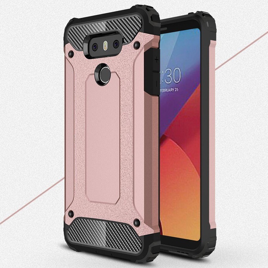 Robusten ovitek "Rock" za LG G6 - roza