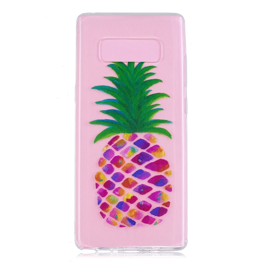 Modni TPU gel ovitek "Pineapple" za Samsung Galaxy Note 8 - prozoren