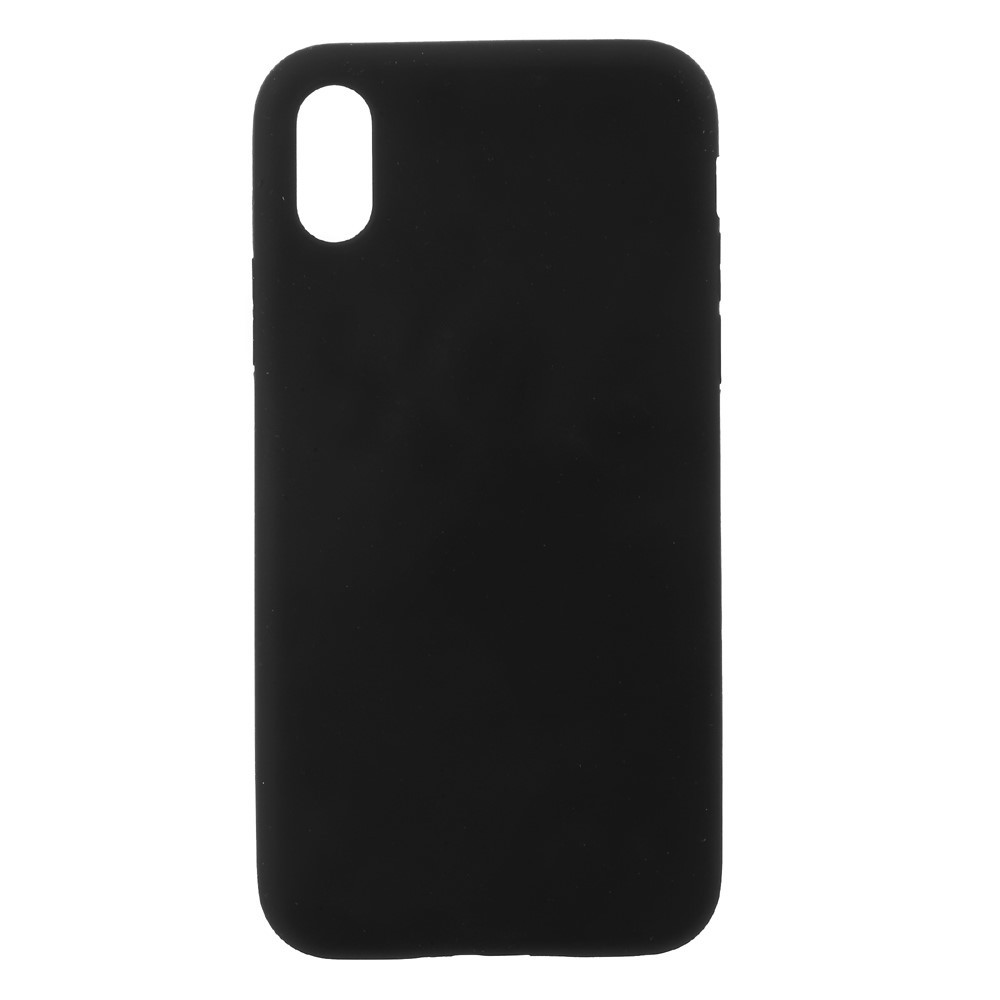 TPU gel ovitek za iPhone X / XS - črn