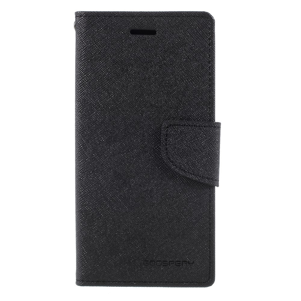 Etui Goospery Fancy Diary za iPhone X / XS - črn