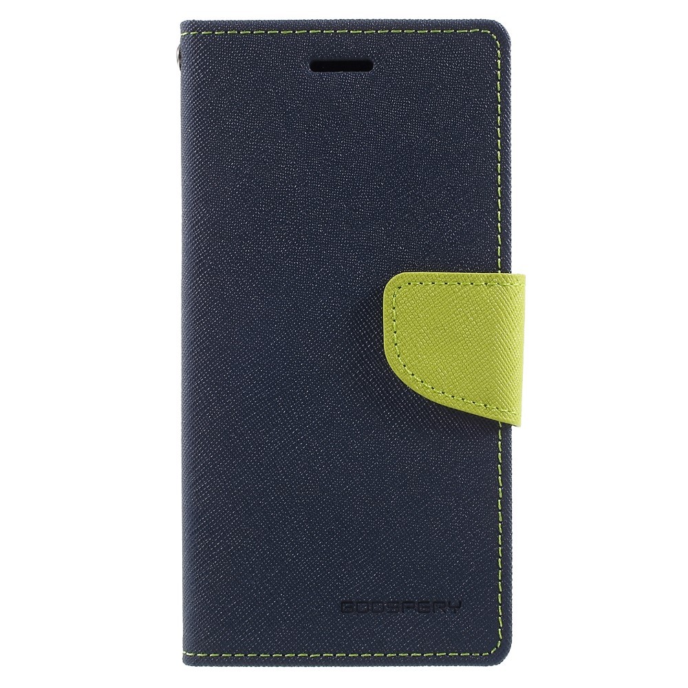 Etui Goospery Fancy Diary za iPhone X / XS - temno moder
