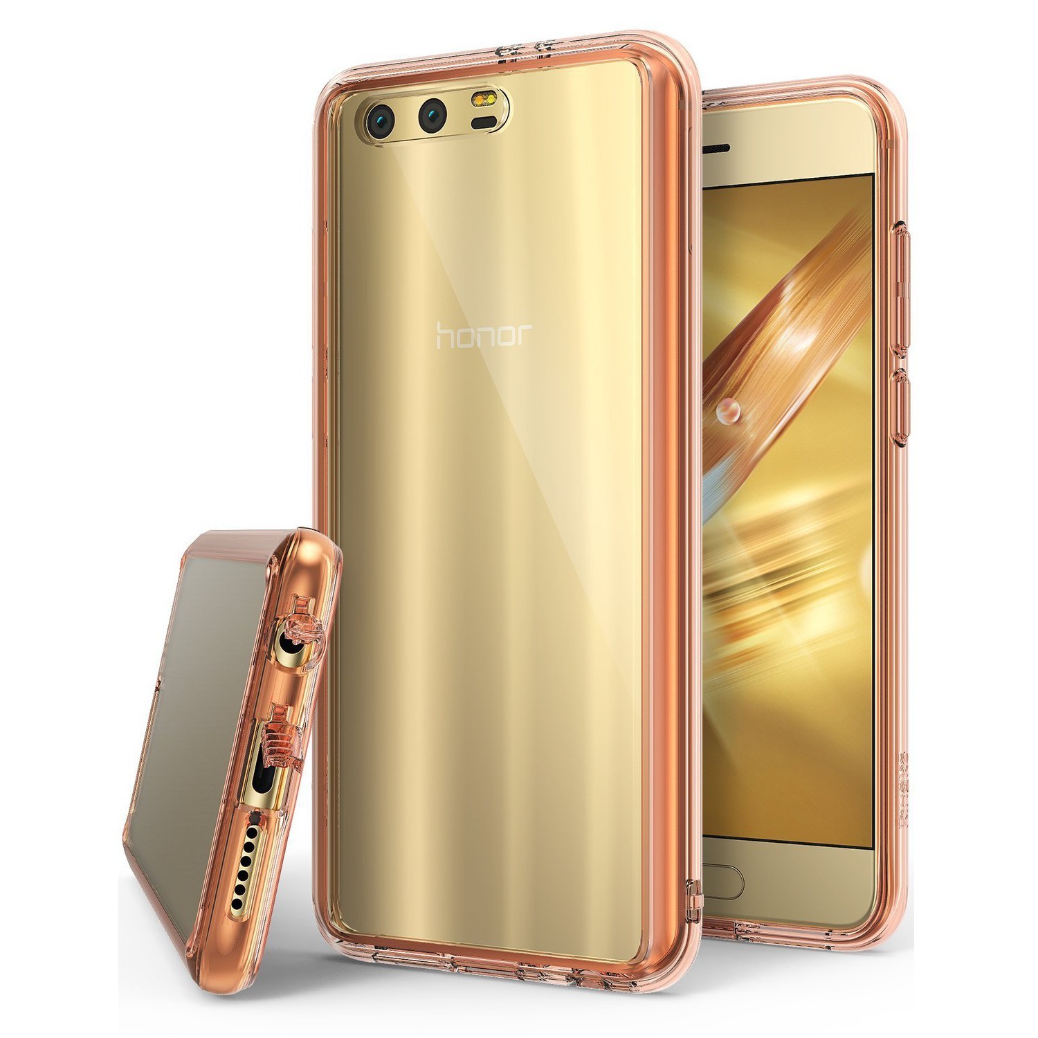 Ovitek Ringke "Fusion" za Huawei Honor 9 / Honor 9 Premium - rose gold