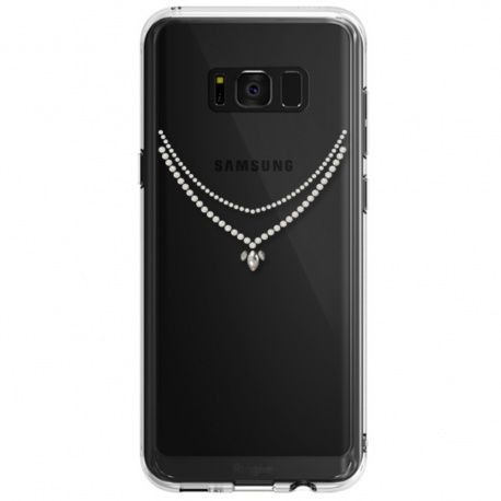 Ovitek Ringke "Noble Necklace" za Samsung Galaxy S8 - crystal view