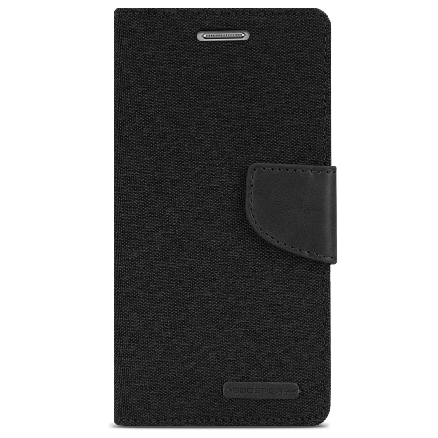 Etui Goospery Canvas Diary za Samsung Galaxy Note 8 - črn