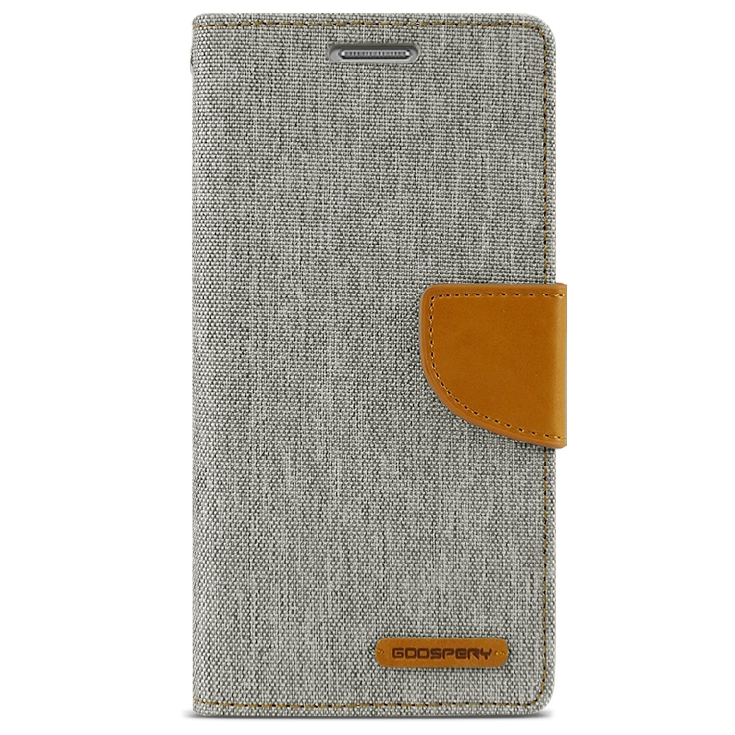 Etui Goospery Canvas Diary za Samsung Galaxy Note 8 - siv