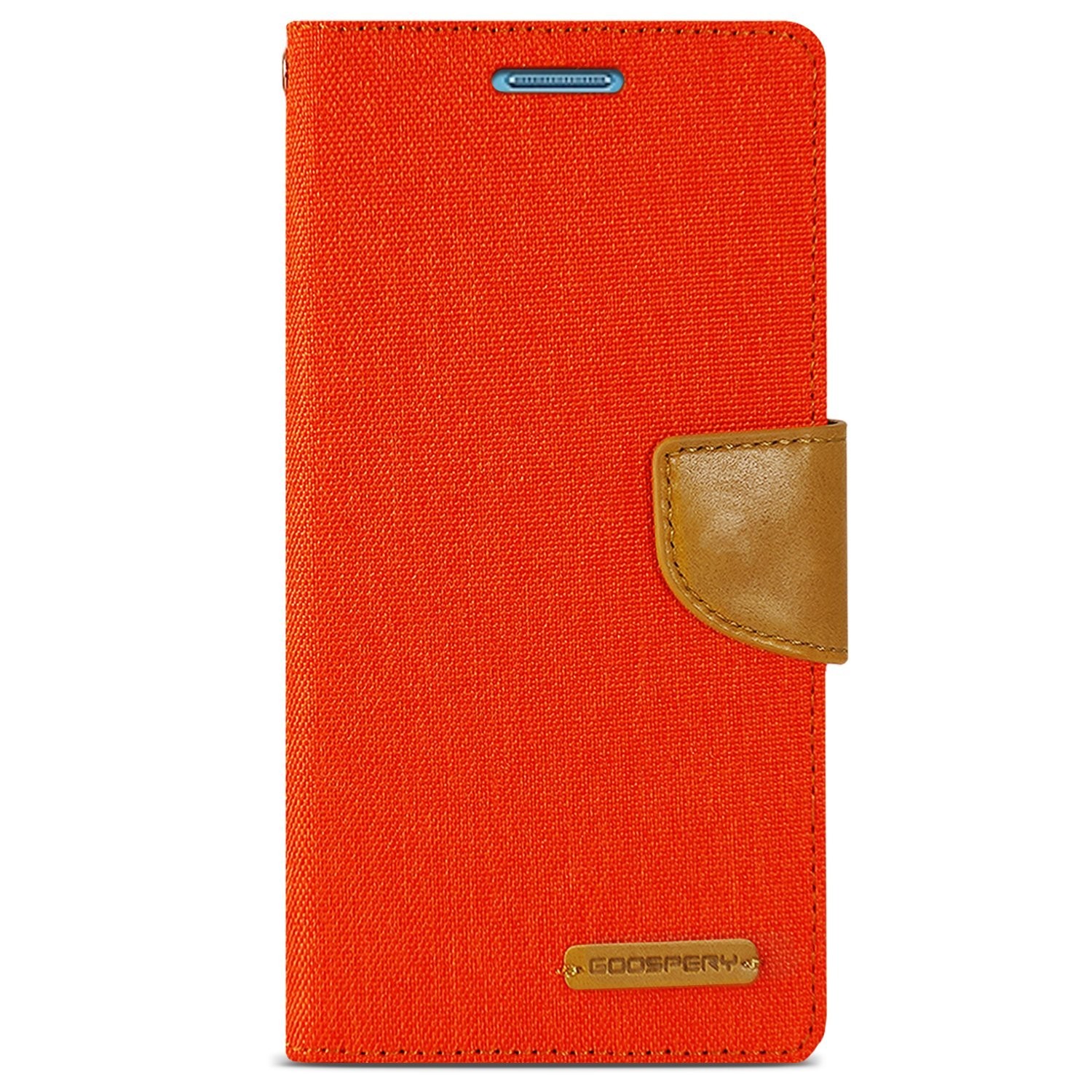 Etui Goospery Canvas Diary za Samsung Galaxy Note 8 - oranžen