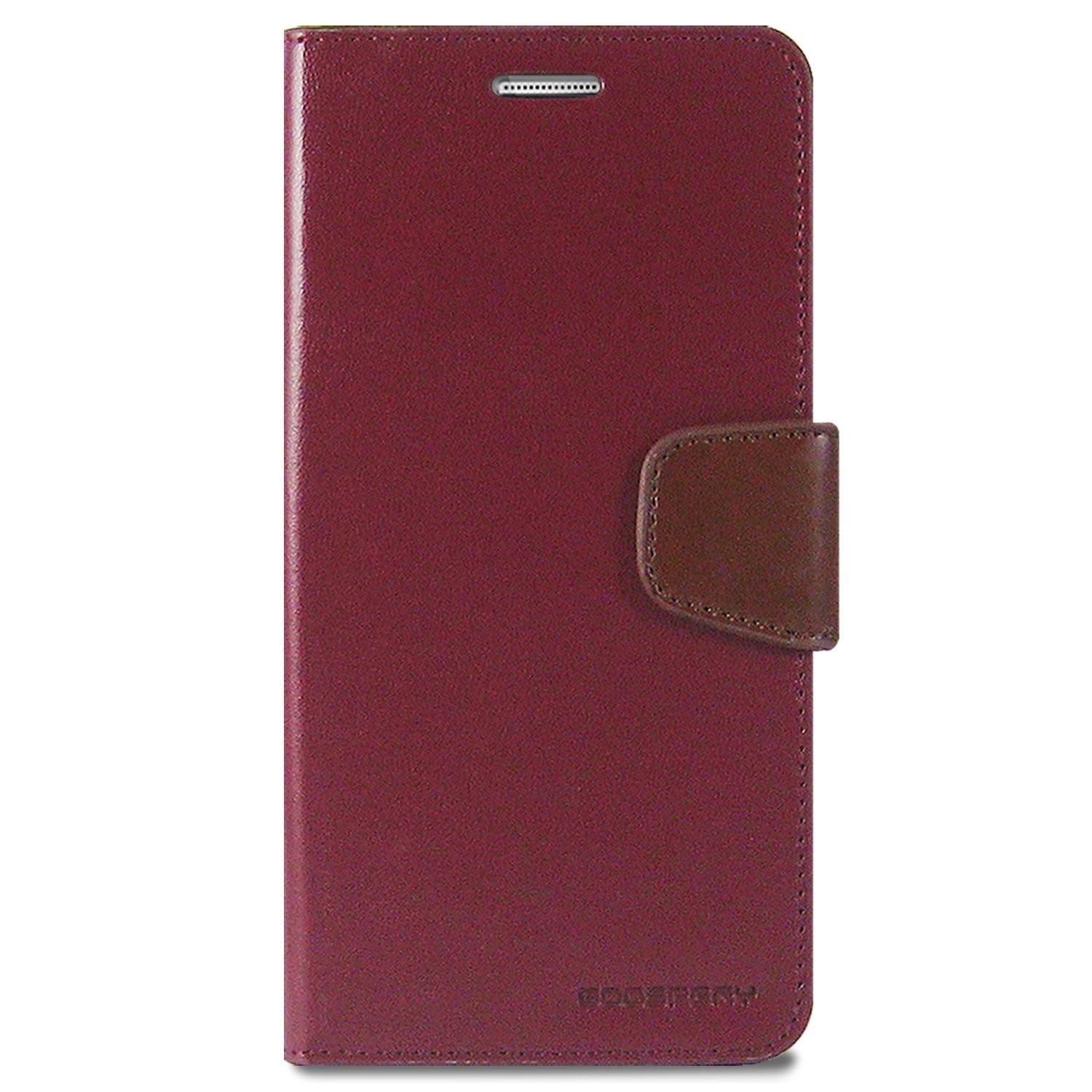Eleganten etui Goospery Sonata za Samsung Galaxy Note 8 - temno rdeč