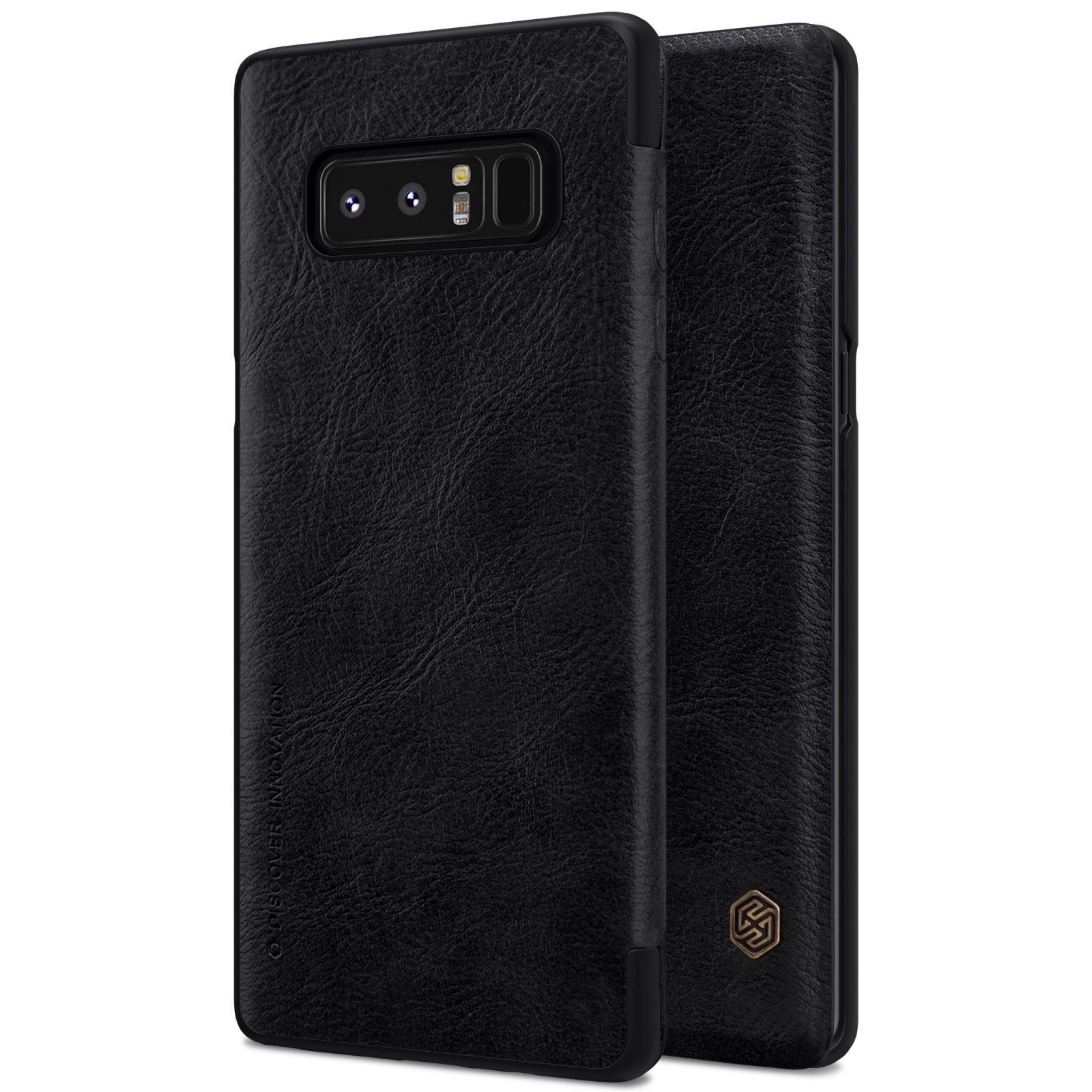 Eleganten etui "Qin" za Samsung Galaxy Note 8 - črn