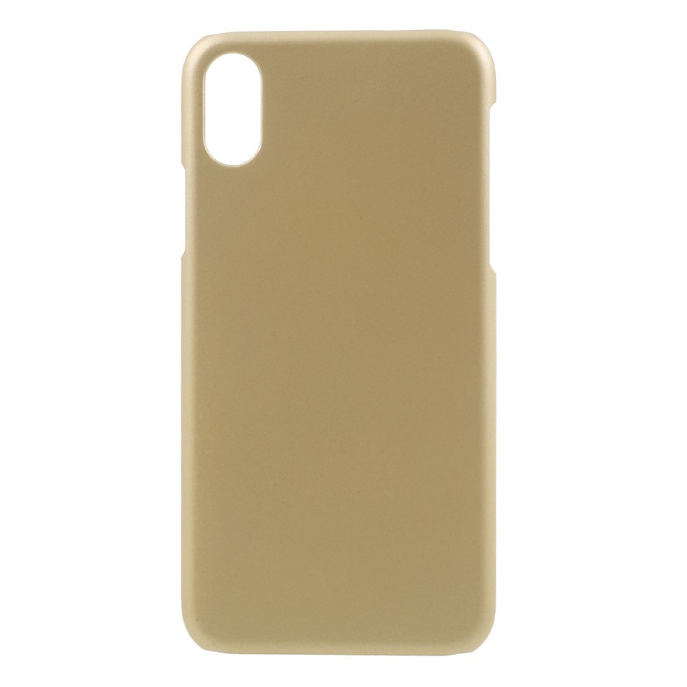 Trden TPU ovitek za iPhone X / XS - zlate barve