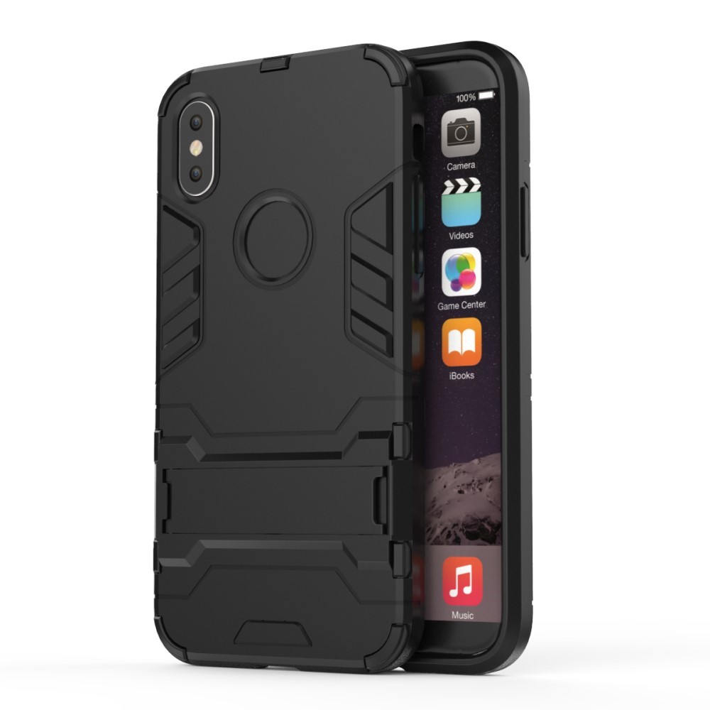 Robusten ovitek "Impact X" za iPhone X / XS - črn