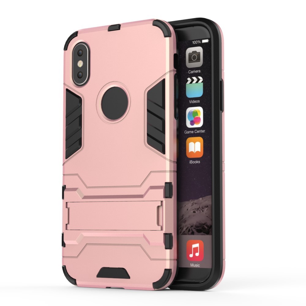 Robusten ovitek "Impact X" za iPhone X / XS - roza