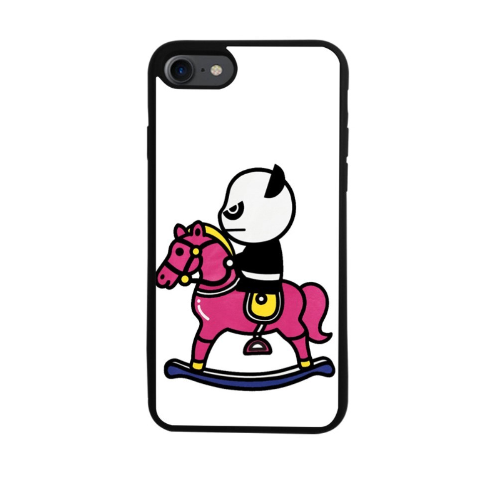 TPU gel ovitek "Panda Cavalry" za iPhone 8