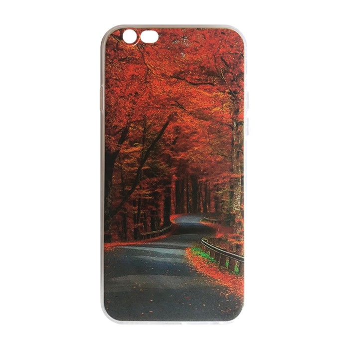 TPU gel ovitek "Autumn Road" za Samsung Galaxy S8