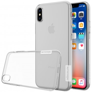 Premium tanek ovitek "Nature" za iPhone X / XS - prozoren