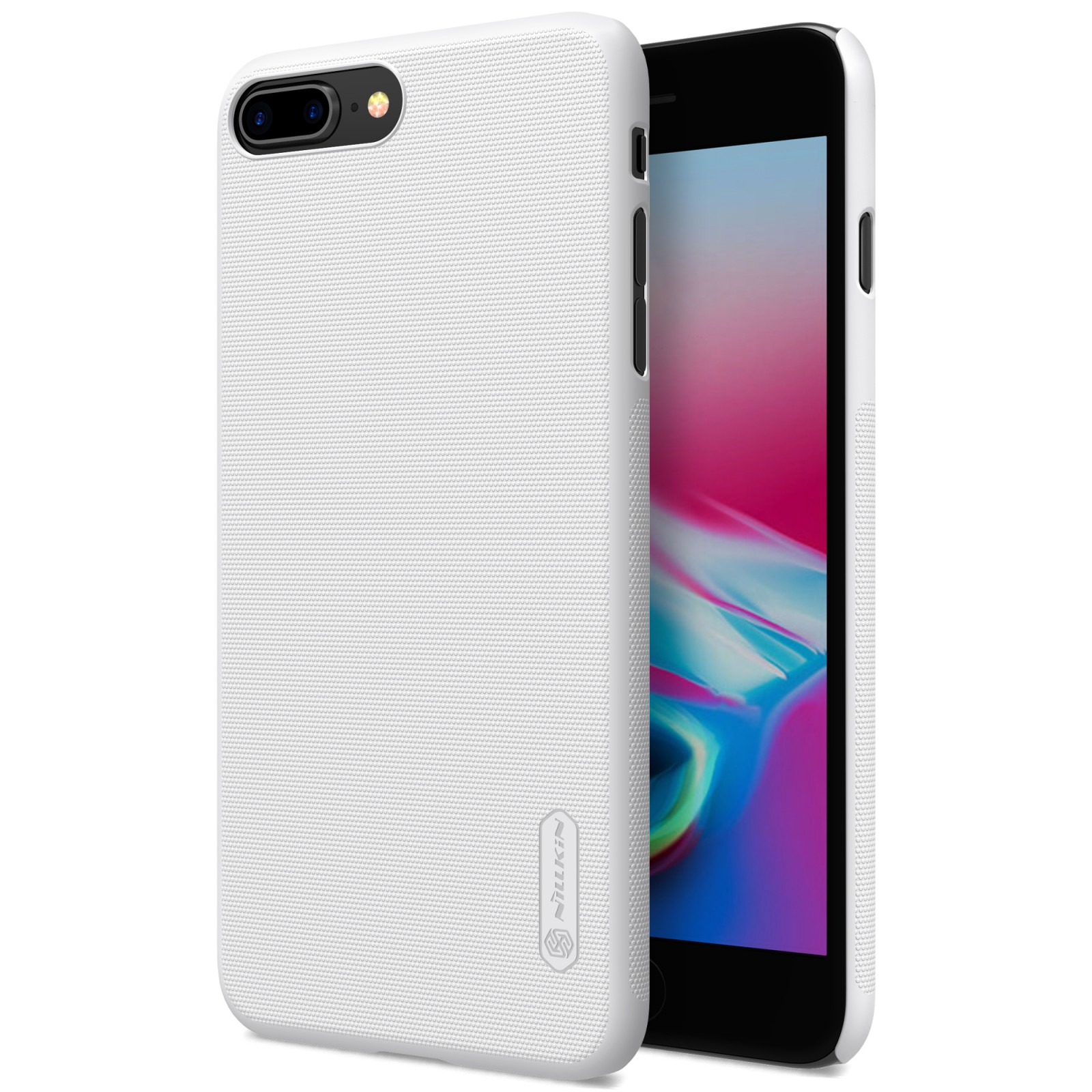 Premium ovitek "Super Frosted Shield" za iPhone 8 Plus - bel