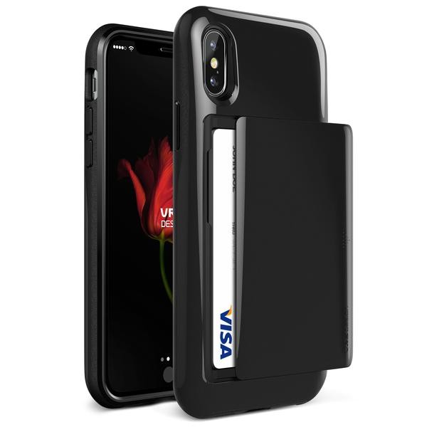 Ovitek VRS Design "Damda Glide" za iPhone X / XS - metal black