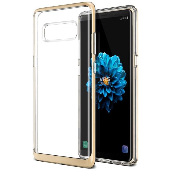Ovitek VRS Design "Crystal Bumper" za Samsung Galaxy Note 8 - gold