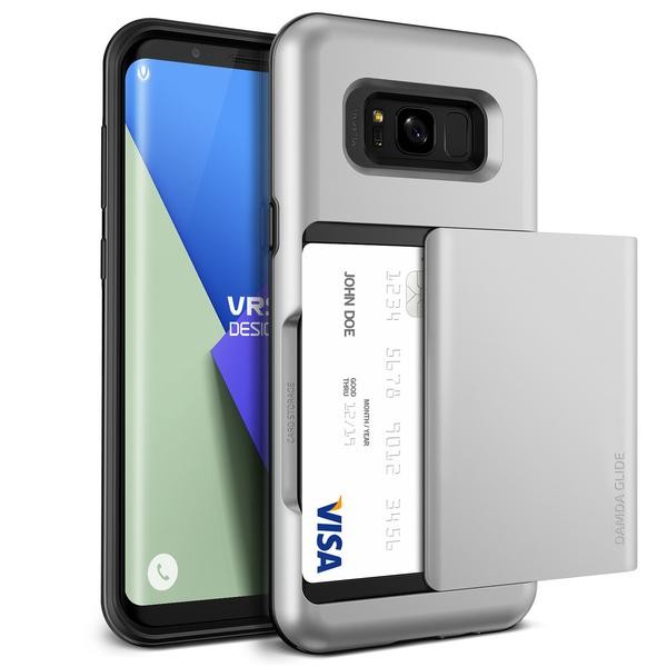 Ovitek VRS Design "Damda Glide" za Samsung Galaxy S8 - light silver