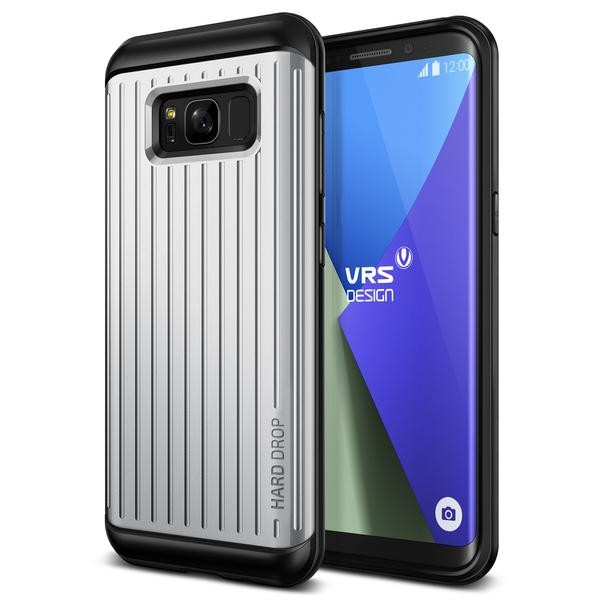 Ovitek VRS Design "Thor" za Samsung Galaxy S8 - waved light silver