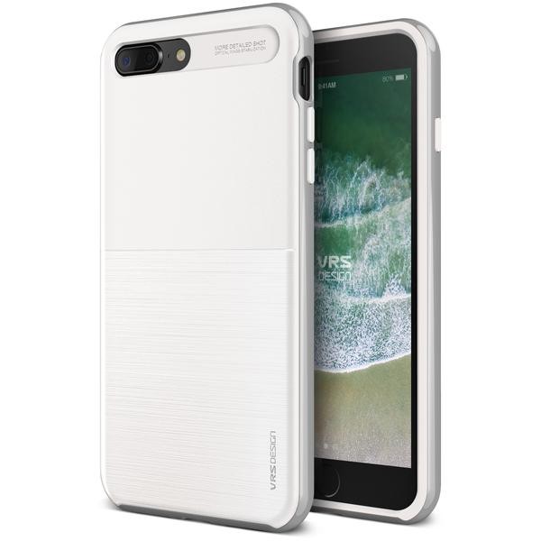 Ovitek VRS Design "High Pro Shield" za iPhone 8 Plus - white silver