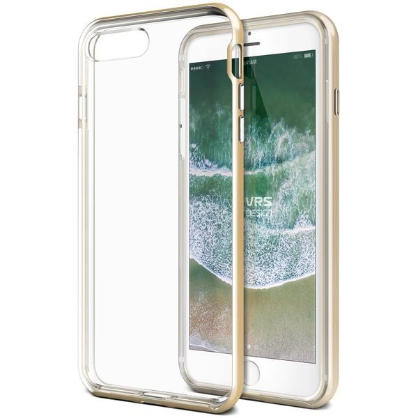 Ovitek VRS Design "Crystal Bumper" za iPhone 8 Plus / iPhone 7 Plus - gold
