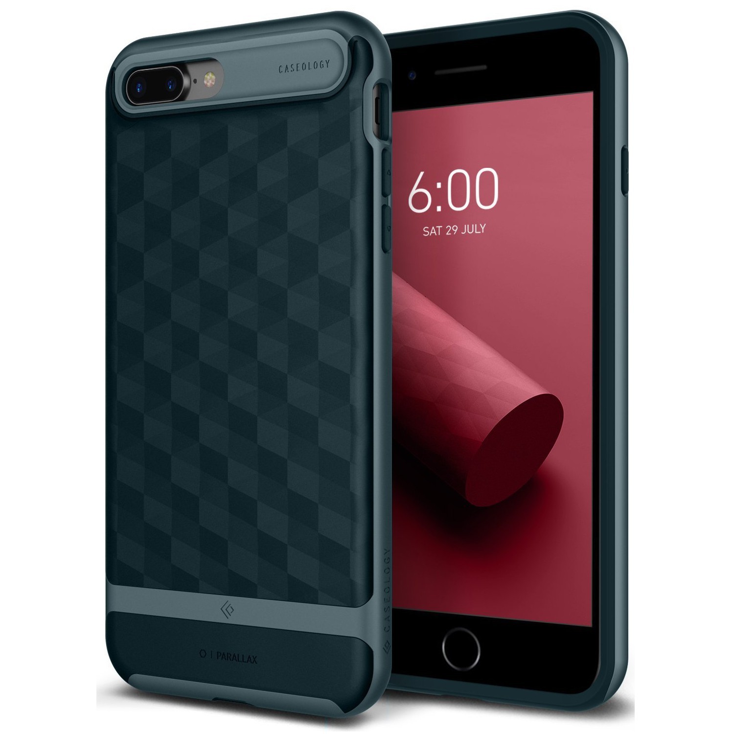 Ovitek Caseology Parallax Series za iPhone 8 Plus - aqua green