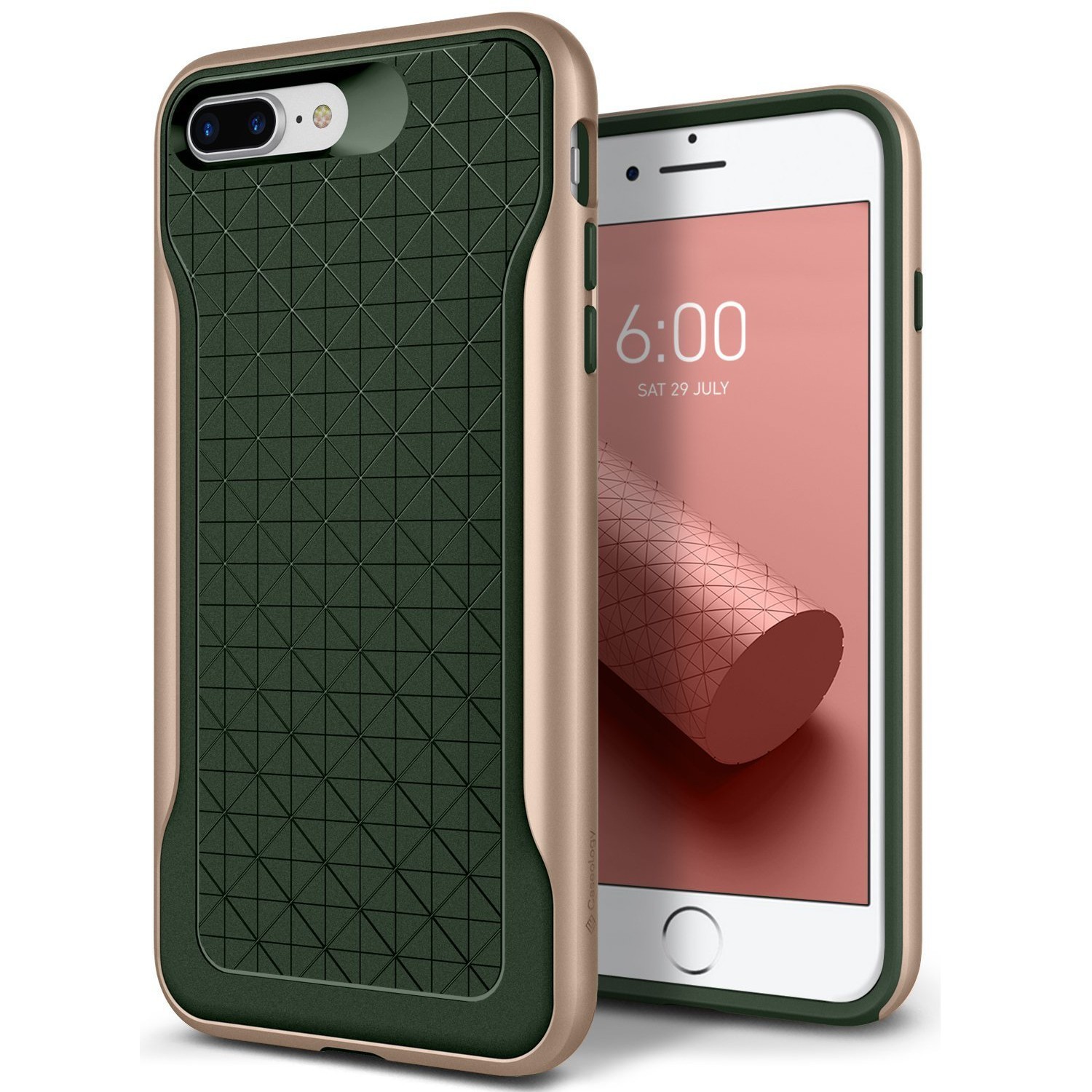 Ovitek Caseology Apex Series za iPhone 8 Plus - pine green