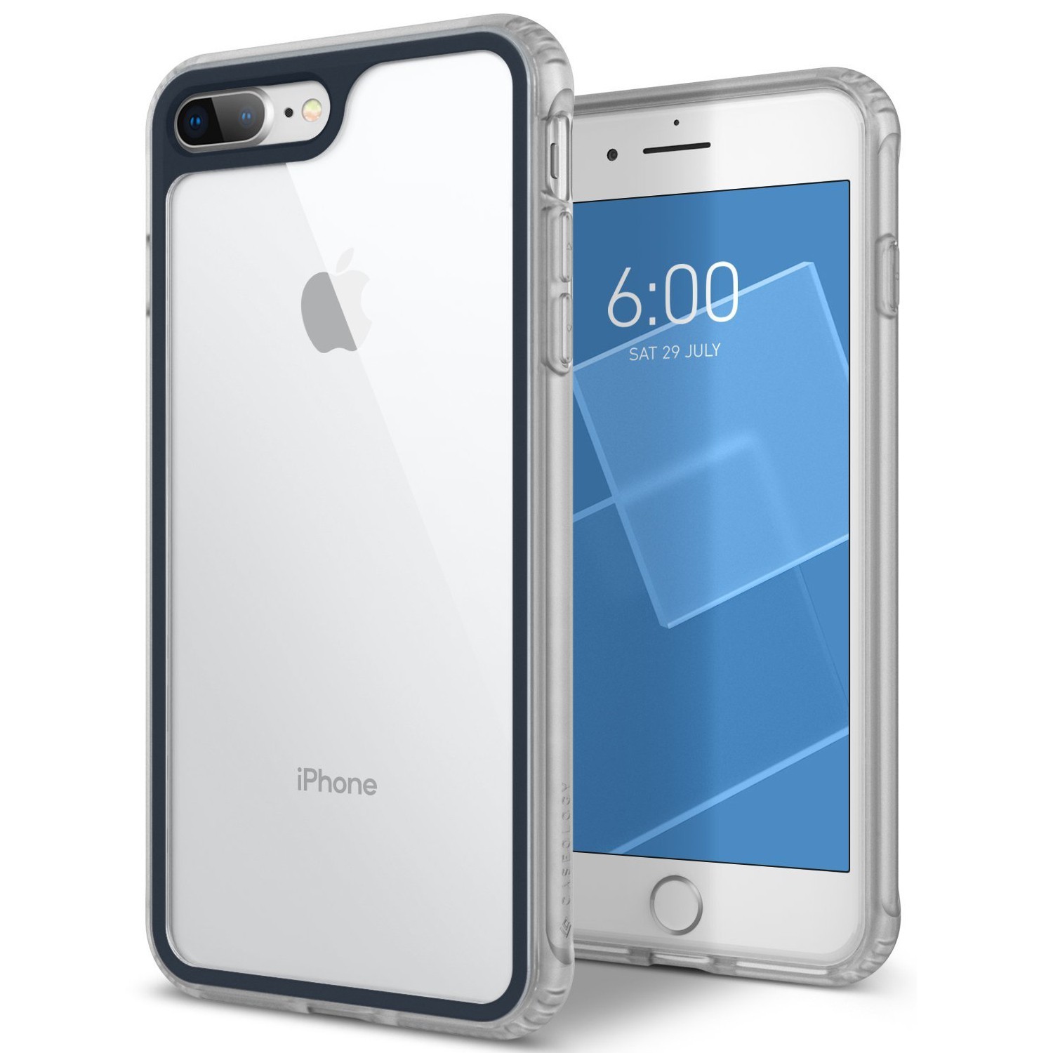 Ovitek Caseology Coastline Series za iPhone 8 Plus - deep blue
