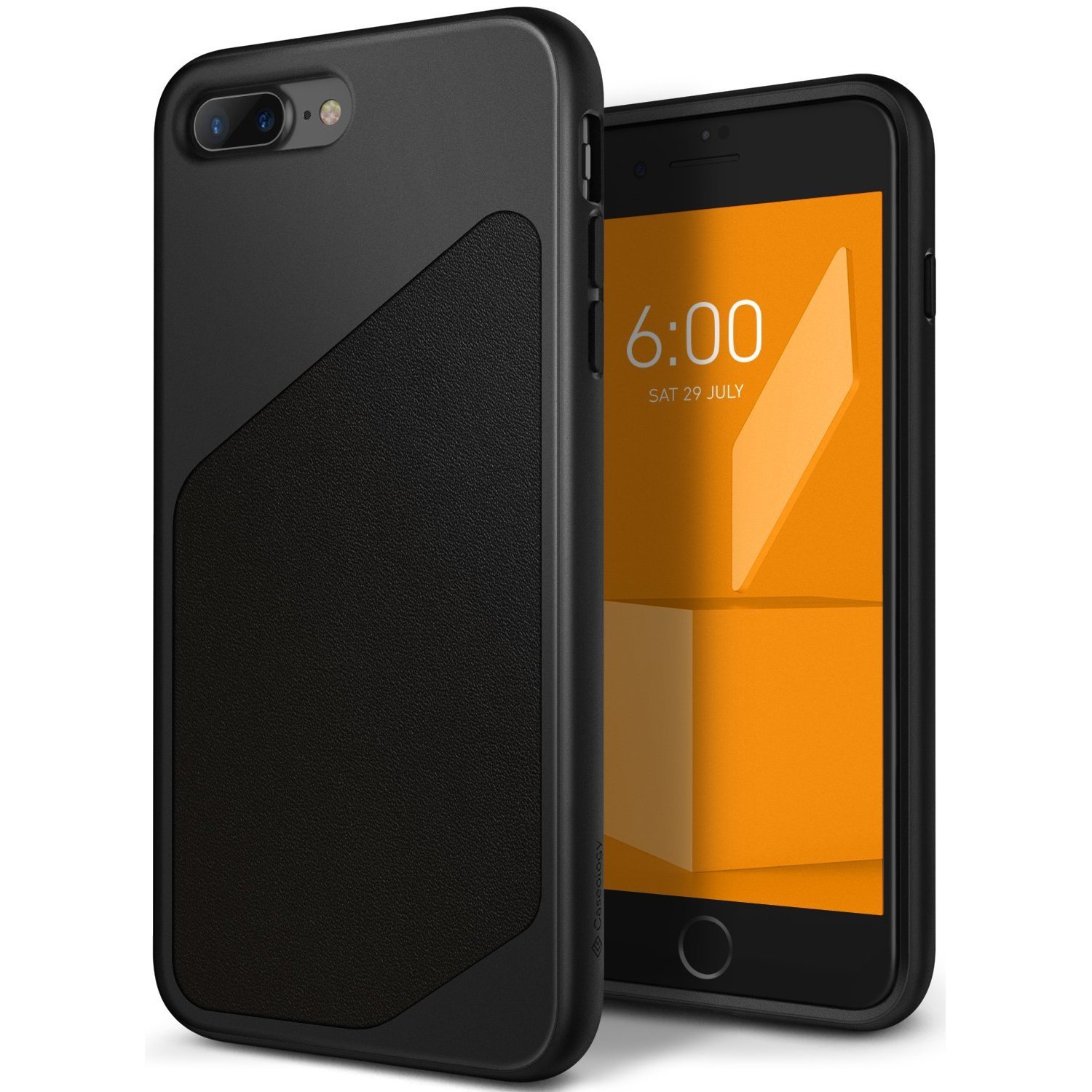 Ovitek Caseology Spectra Series za iPhone 8 Plus - leather black
