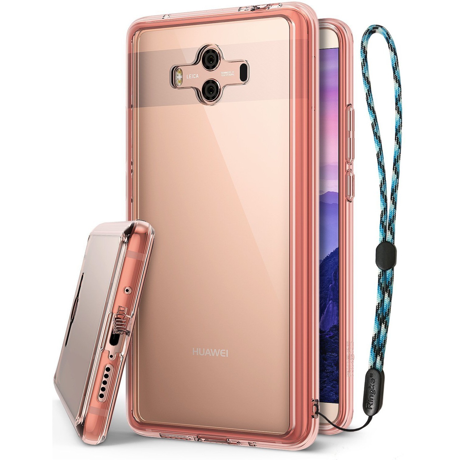Ovitek Ringke "Fusion" za Huawei Mate 10 - rose gold