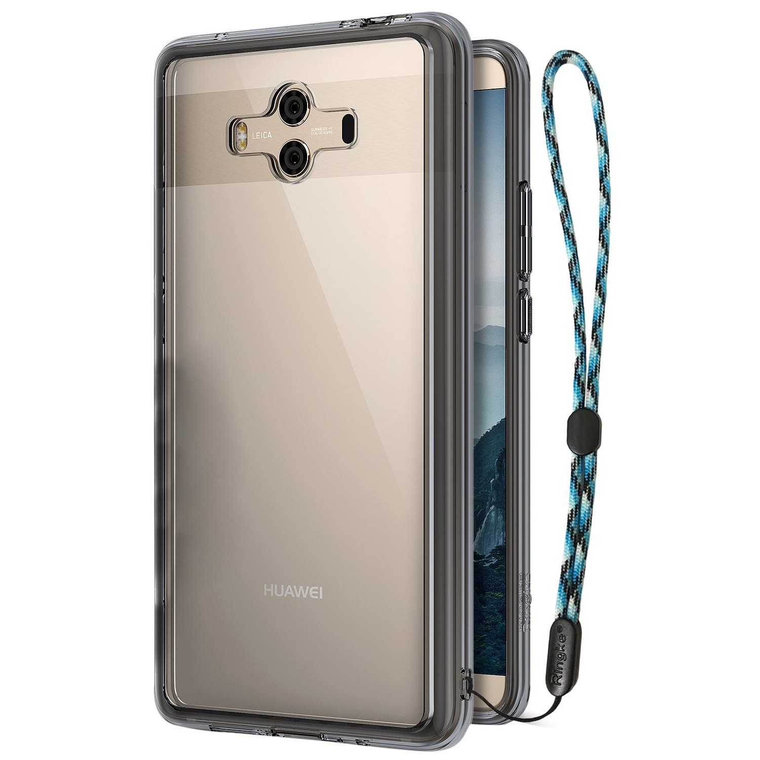 Ovitek Ringke "Fusion" za Huawei Mate 10 - smoke black