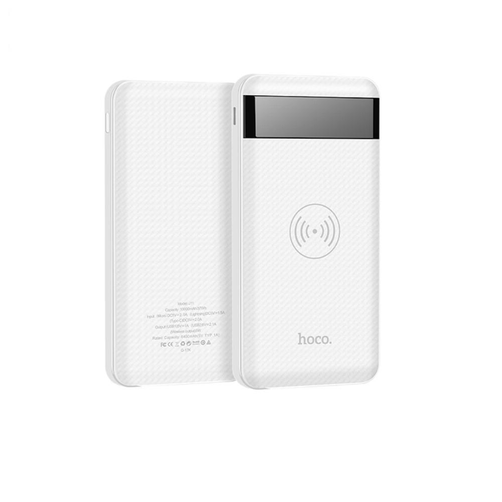 Power bank in brezžična polnilna postaja "Power Display" za vse QI podprte mobilne naprave - 10000 mAh