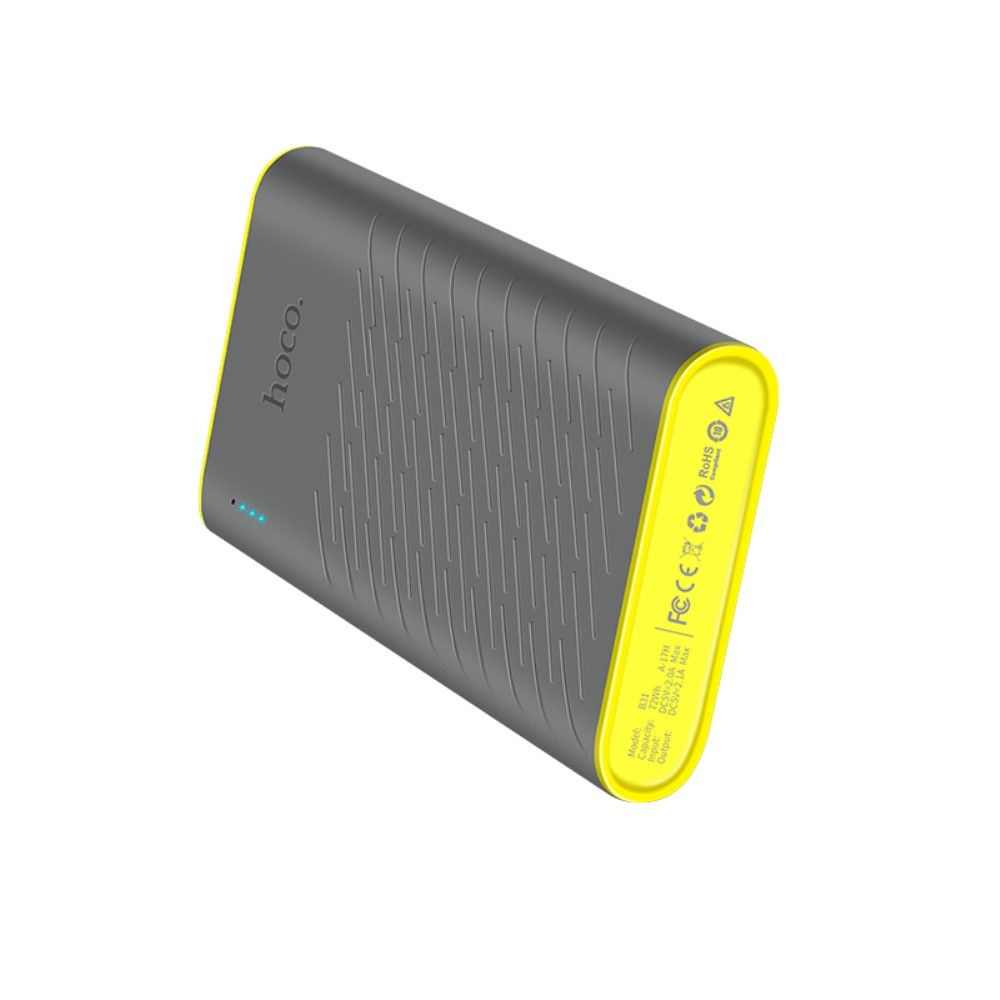 Power bank Hoco "Rege" - 20000 mAh - siv