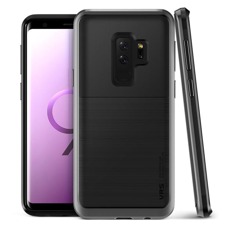 Ovitek VRS Design "High Pro Shield" za Samsung Galaxy S9 Plus - steel silver