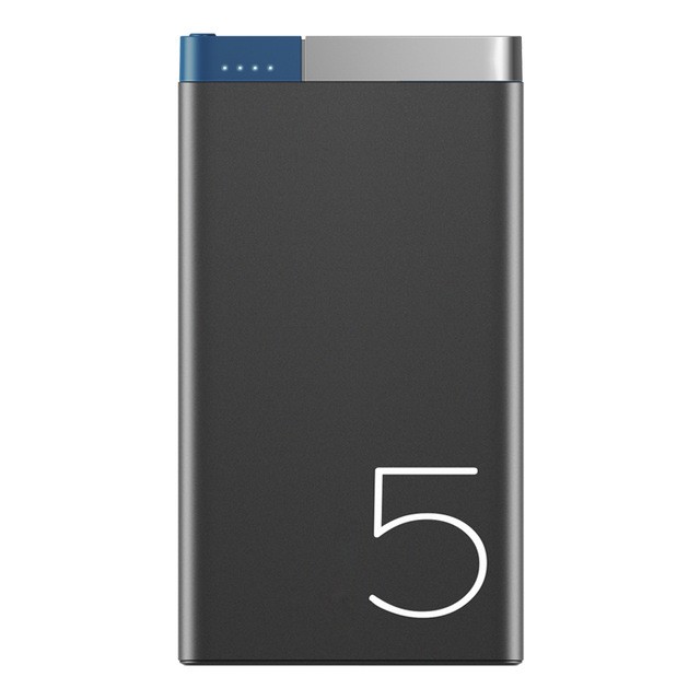 Power bank Rock "Odin" - 5000 mAh - črn