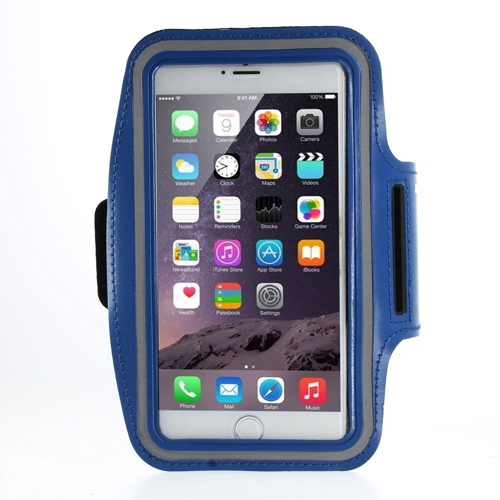 Ročni športni trak za iPhone 8 Plus / iPhone 7 Plus / Samsung Galaxy S9 Plus / Galaxy S8 Plus - moder