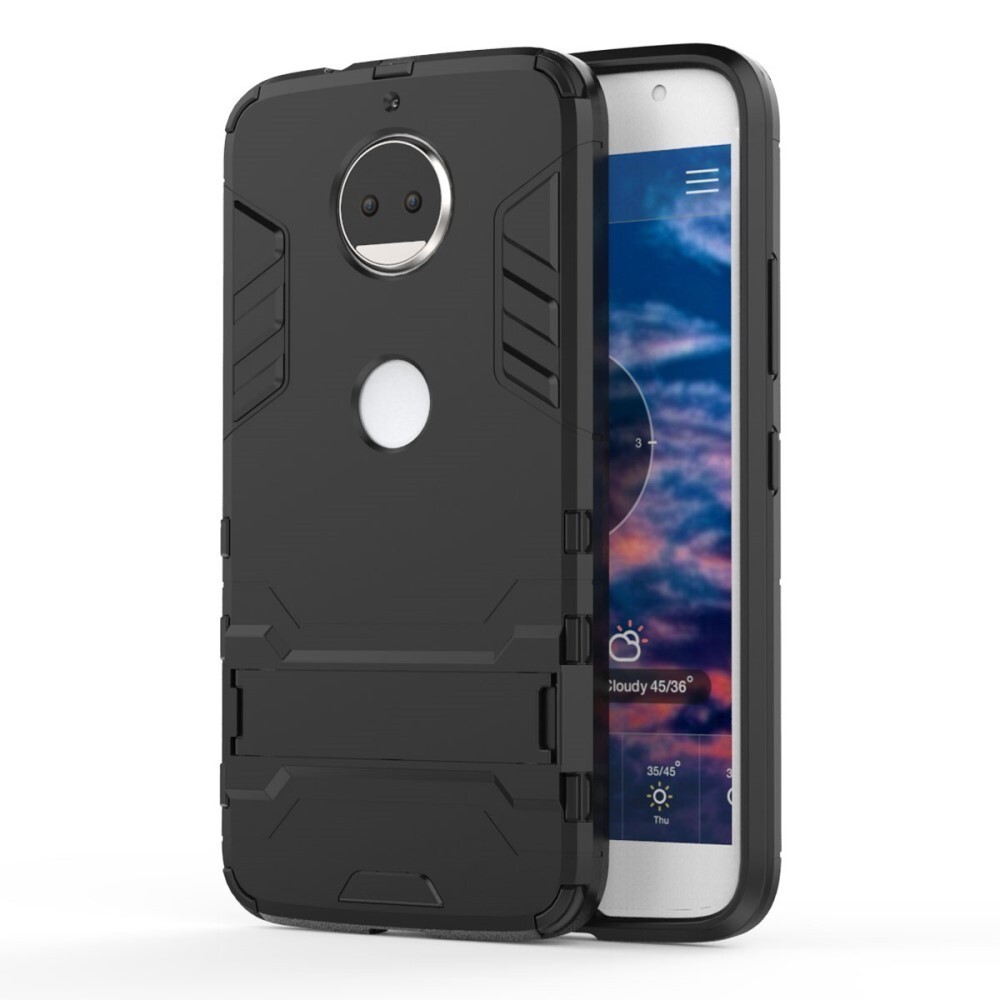 Robusten ovitek "Impact X" za Motorola Moto G5S Plus - črn