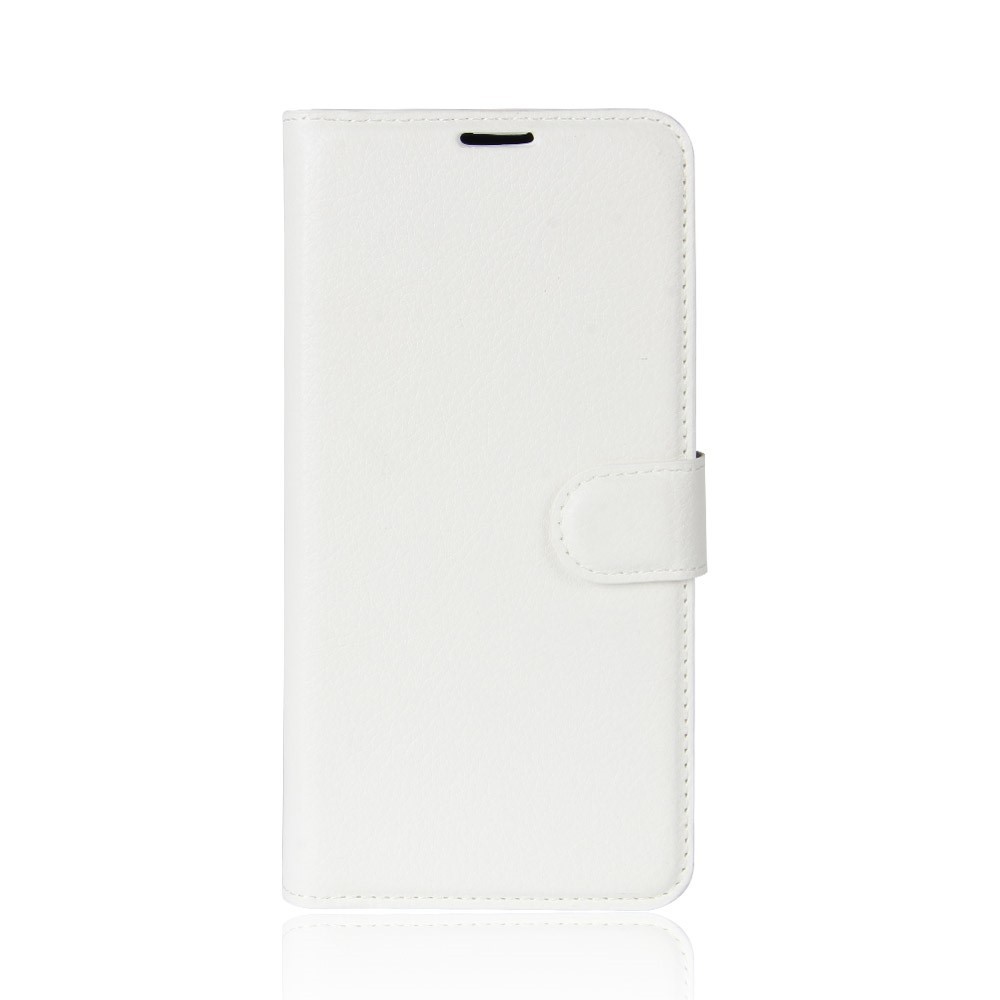 Etui "Litchi" za Huawei P20 iz umetnega usnja - bel