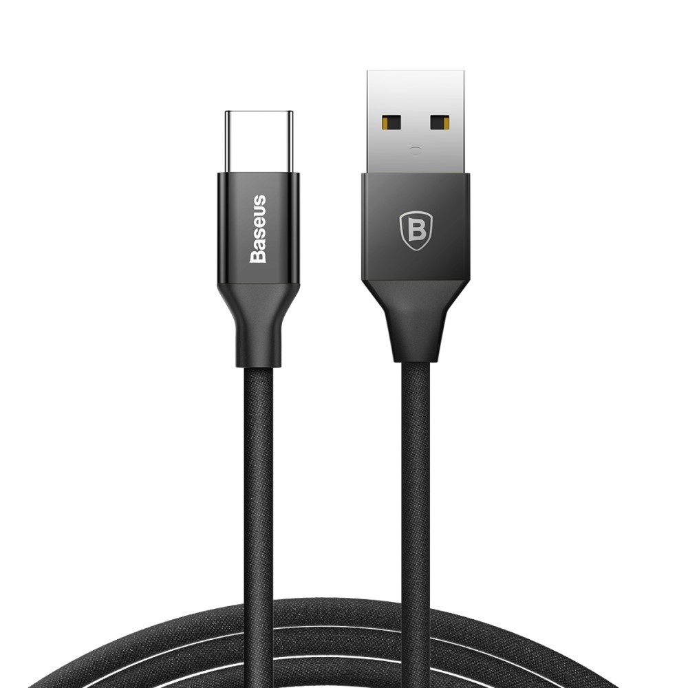 USB-C pleten kabel Baseus "Yiven" - črn