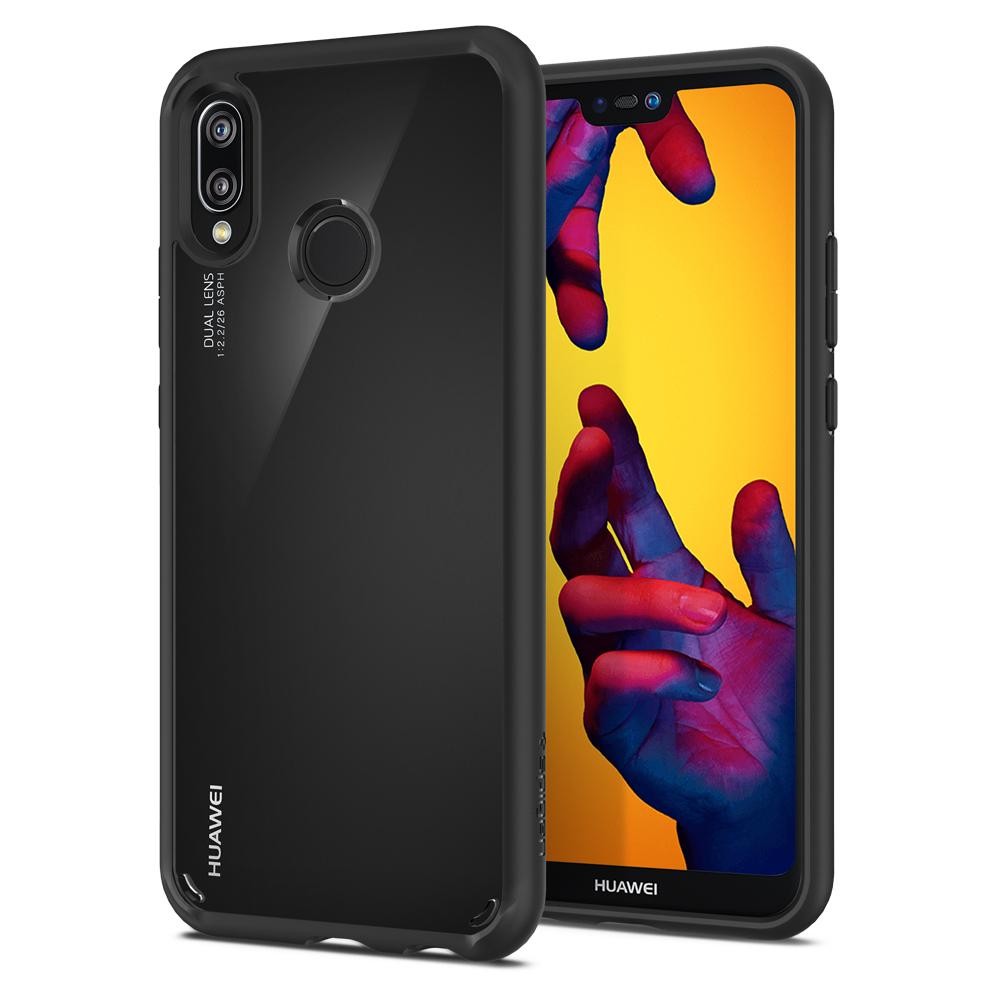 Ovitek Spigen "Ultra Hybrid" za Huawei P20 Lite - black