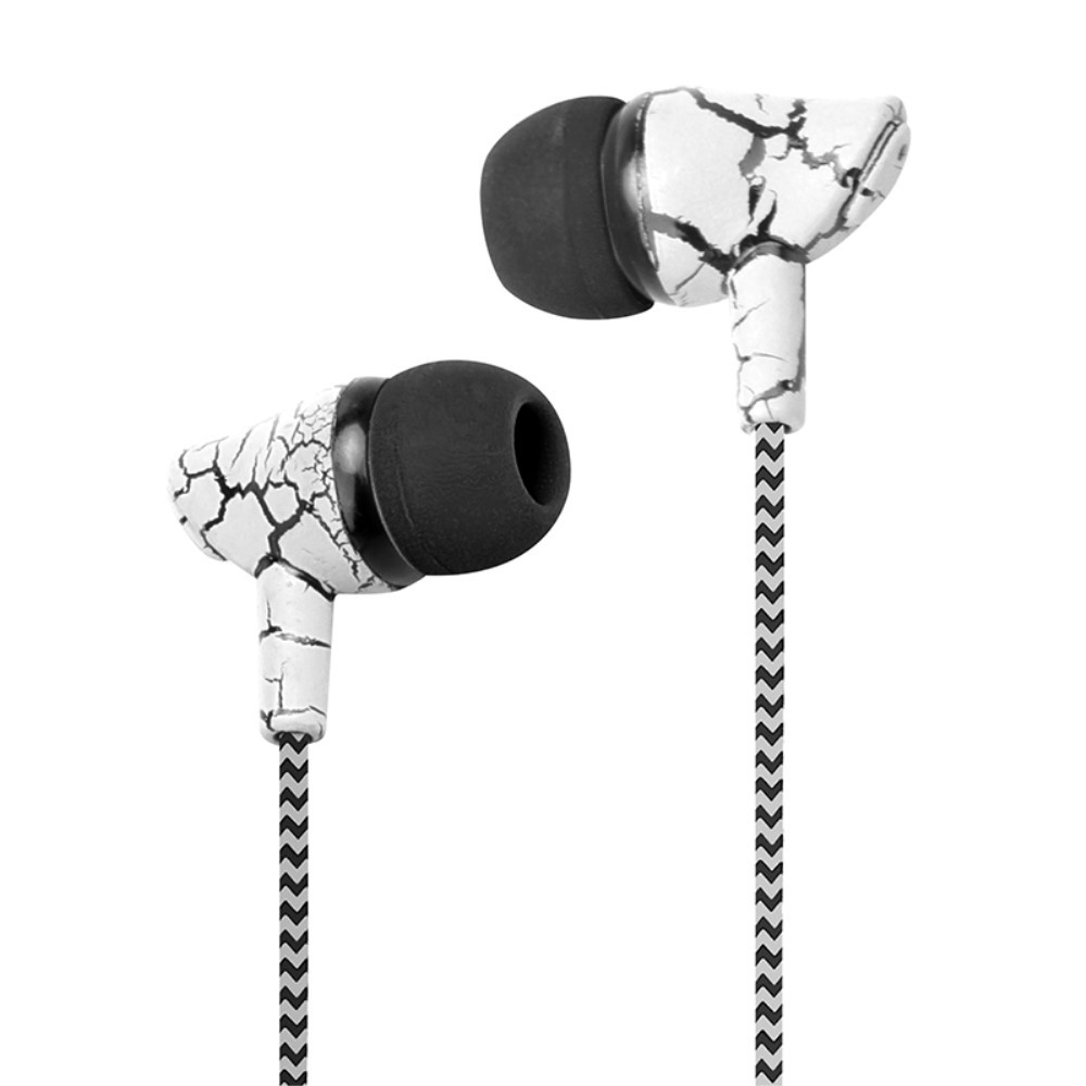In-Ear slušalke "Marble Tone" - bele