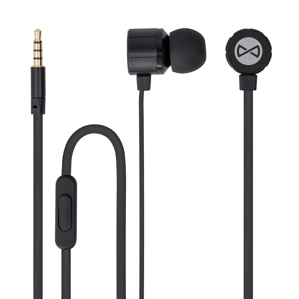 In-Ear slušalke "Metal Stereo" z mikrofonom - black