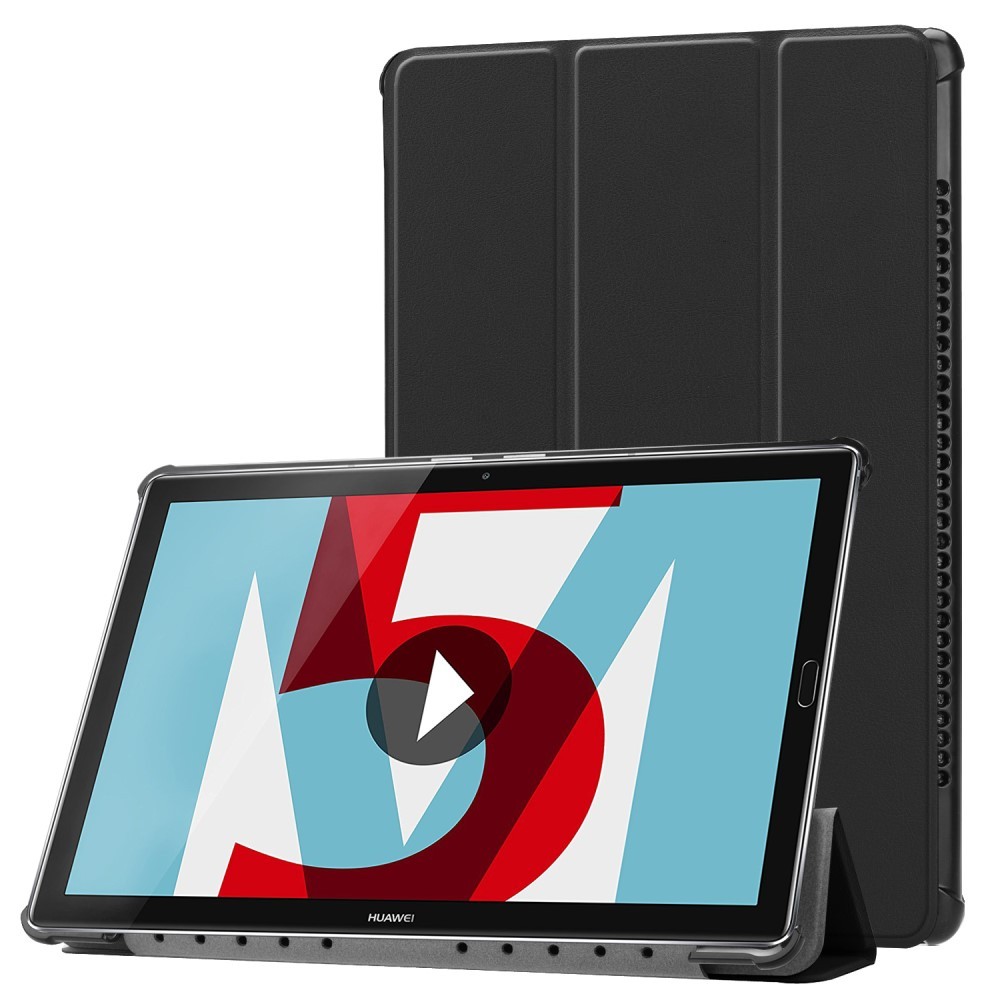 Izjemno tanek etui "Fold" za Huawei MediaPad M5 10 - črn